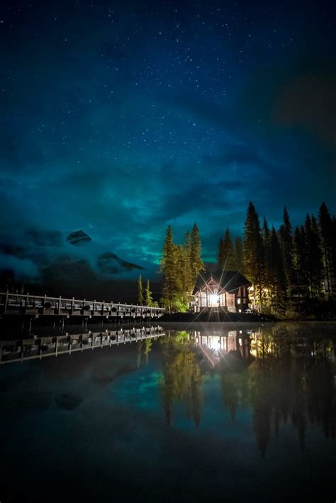 Emerald Lake Aurora Canadian Rockies Photography Workshop Astralis