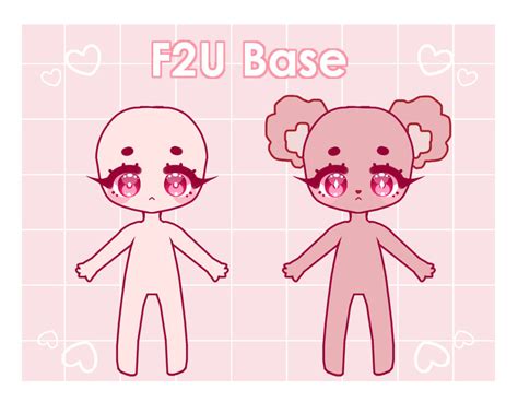 F2u Chibi Base By Minuhime On Deviantart