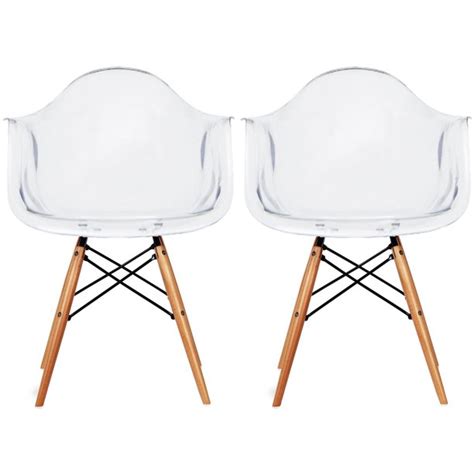 Take advantage of our marketplace and increase the visibility of your furniture products. 2xhome Set of 2 Clear Desk Chairs Mid Century Modern ...