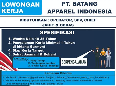 Loker bandung id sebagai platform lowongan kerja l. LOWONGAN KERJA | Dinas Ketenagakerjaan (Disnaker) Kabupaten Batang