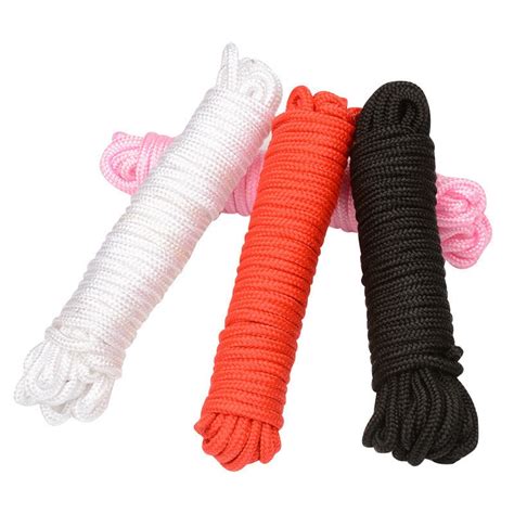 10m Fetish Alternative Slave Bondage Rope Restraint Cottontied Rope Sex