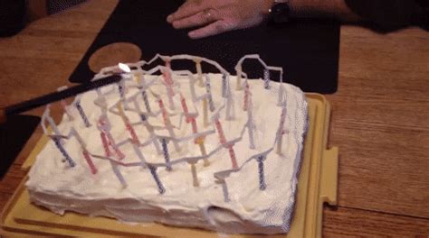 With tenor, maker of gif keyboard, add popular candle animated gifs to your conversations. Birthday Cake Burning Candles Fire Gif : Birthday Cake ...