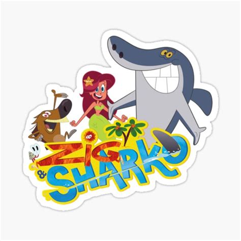 Zig And Sharko Sticker For Sale By Art Art69 Redbubble
