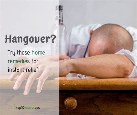 How To Get Rid Of A Hangover Fast At Home 10 Instant Relief Remedies Top10 Natural Tips