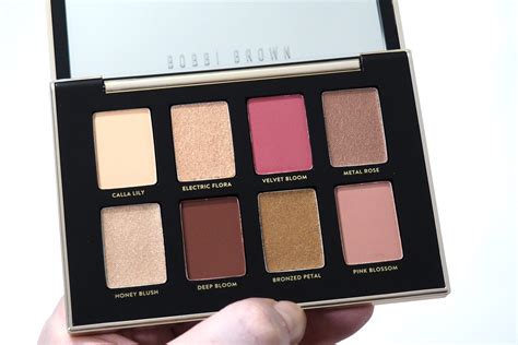 Bobbi Brown Luxe Metal Rose Eyeshadow Palette Review Swatches