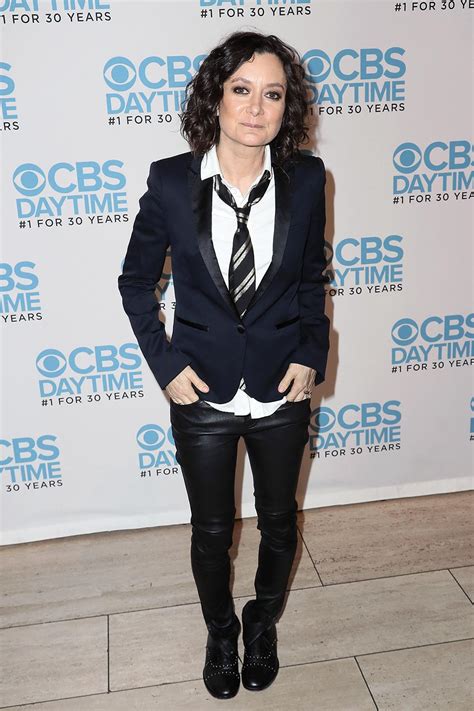 Sara Gilbert Attends The Panel For The Talk Presented By Cbs Daytime