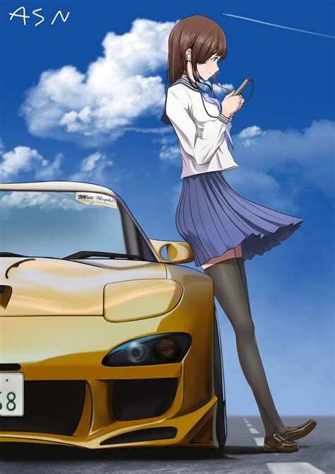 Jdm Car Anime Wallpaper Hd 4k Free Download Composerarts