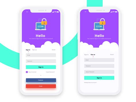 Login Ui Mobile2x Ecommerce Template Psd Templates Log In Ui Android Mockup Sign Up Page