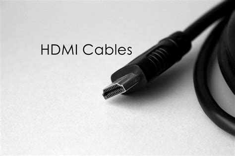 Hdmi Cable Types 8 Types Of Hdmi Cables And Connectors