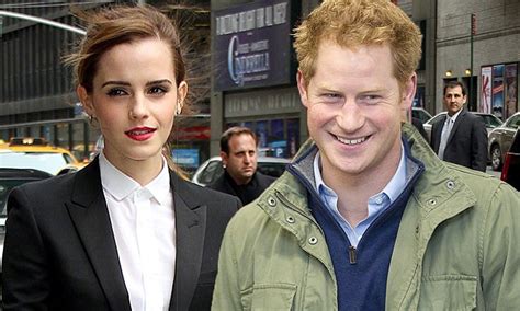Womans Day Claims Prince Harry Is Secretly Dating Emma Watson Daily Mail Online