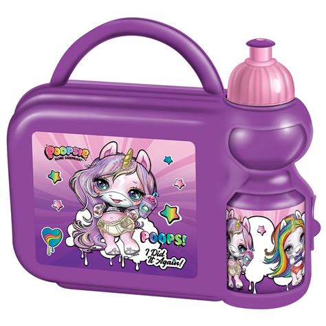 Poopsie Slime Surprise Lunch Box And Bottle Set Purple Buy At Best