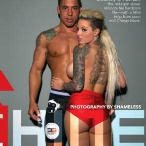 Christy Mack Nude With Mma Star War Machine For Hustler Hot Pics Of