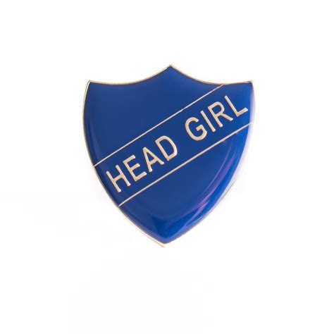 Enamel Shield Pin Badge Head Girl London Emblem