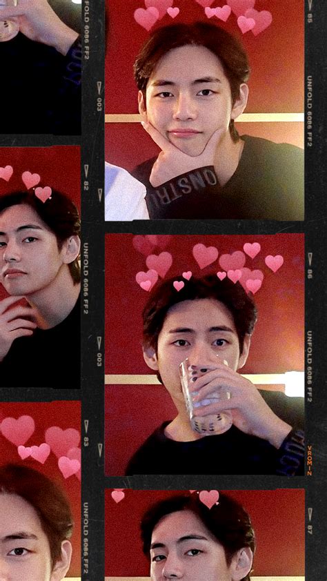 Pin oleh dhthere di TAEHYUNG di 2020 | Gambar wajah ...