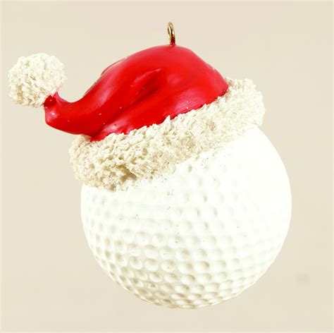 Santa Golf Ball Christmas Holidays Christmas Decorations Christmas