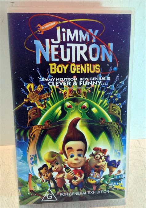 Join jimmy neutron and his robotic canine goddard on an adventure. Image - Jimmy Neutron Boy Genius Australian VHS.jpg | Scratchpad | FANDOM powered by Wikia