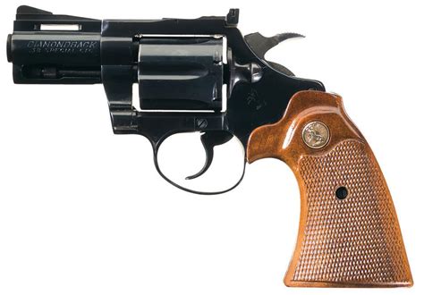 Colt Diamondback Revolver 38 Special Rock Island Auction