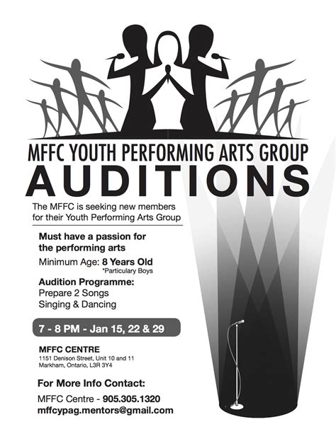 Hop on to get the meaning of mffc. MFFC Youth Performing Arts Group Auditions