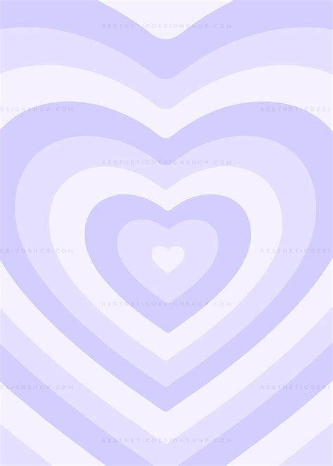 Pastel Purple Aesthetic Heart Backgrounds ⋆ Aesthetic Design Shop