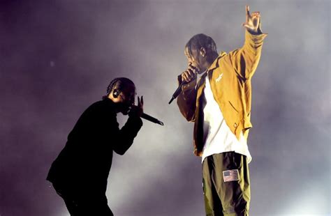 travis scott brings kendrick lamar on stage at madison square garden video home of hip hop