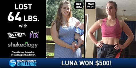 beachbody results this mom lost 64 pounds with insanity and 21 day fix the beachbody blog