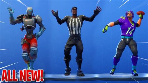 New Football Emotesdances In Fortnite Leaked Skins And Emotes In