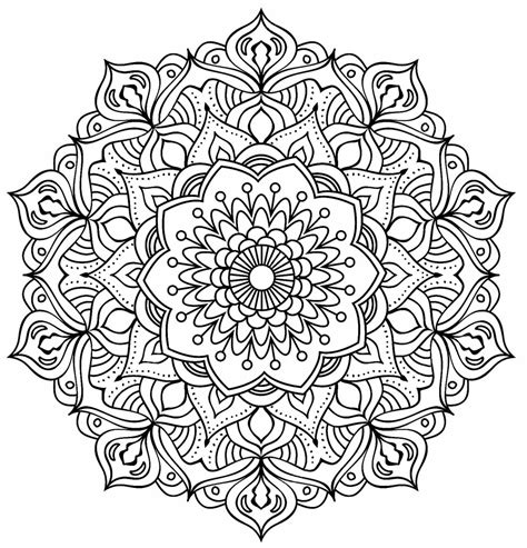 Desenhos Para Pintar Mandala