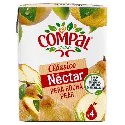 Néctar Compal Clássico Pera 20cl Sumos And Néctares Sumos