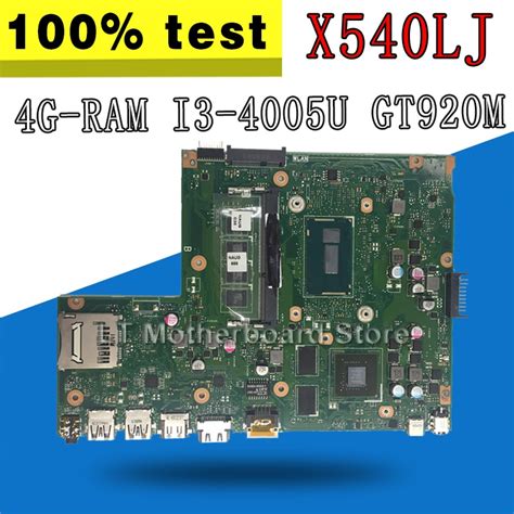 X540lj Motherboard 4g Ram I3 4005 Gt920m For Asus X540lj X540l F540l