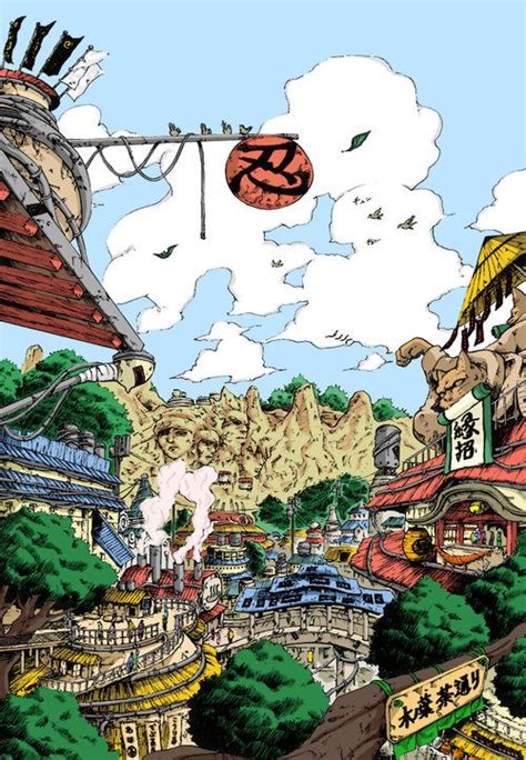 Wallpaper Naruto Landscape - Anime Wallpaper HD