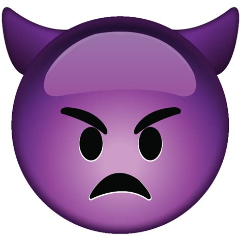 Angry Devil Emoji [Download All Apple Emojis] | Emoji Island
