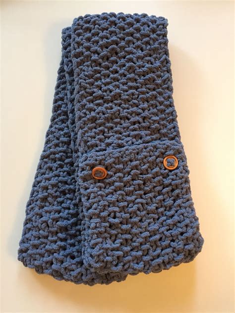 Pocket Scarf Pocket Scarves Scarf Knitting