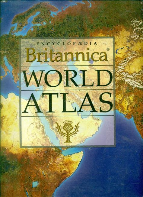 Encyclopedia Britannica World Atlas English Revised Edition Edition