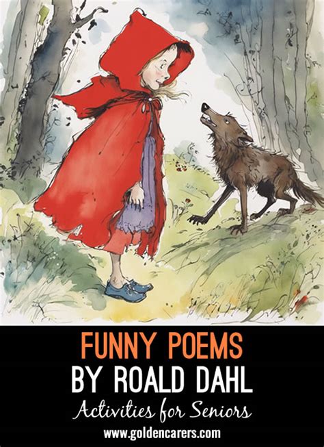 Funny Poems By Roald Dahl