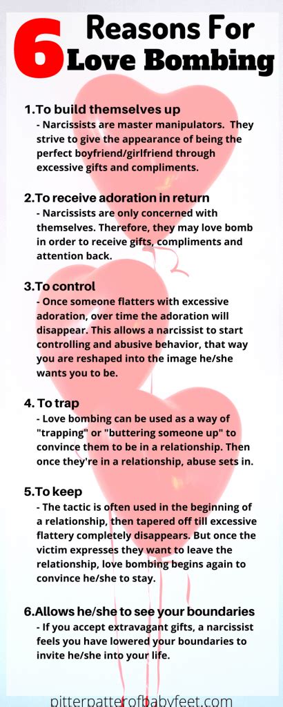 Love bombing involves being showered with affection, gifts, and promises for the future with someone making you believe you may have discovered love at the person is loving, caring, and affectionate, and they seem to just get you. How To Handle Love Bombing In A New Relationship