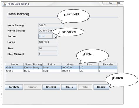 Cara Membuat Tabel Di Java Netbeans Imagesee