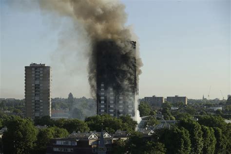 London Grenfell Fire At Least 12 Fatalities Reported In Massive High