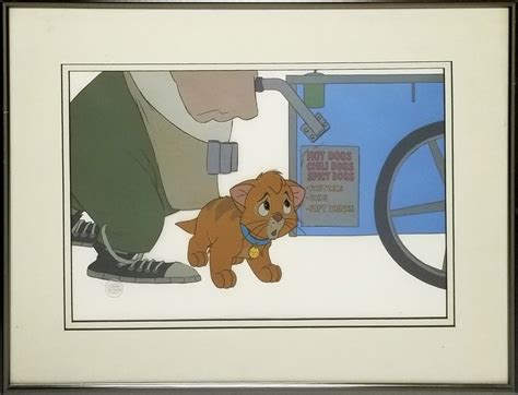 Oliver Company Production Cel ID Augoliver20404 Van Eaton Galleries