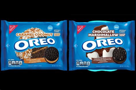 Oreo Is Releasing New Chocolate Marshmallow And Caramel Coconut Flavors