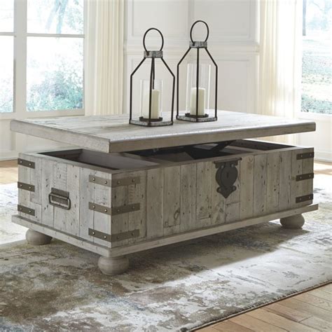 How to make a coffee table with lift top: Signature Design by Ashley Carynhurst Lift Top Cocktail ...