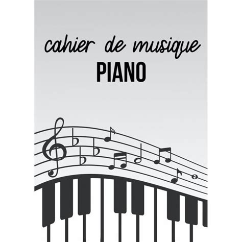 Cahier De Musique Page De Présentation : Cahier De Musique Luscious Books