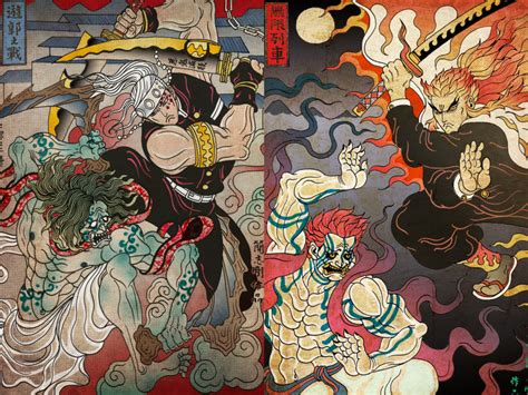 What If Anime Was In Traditional Japanese Art This Artist Answers