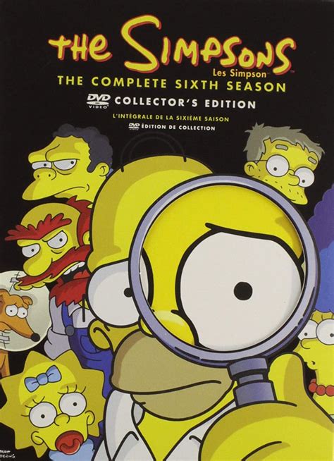 Simpsons Season 6 Mixed Ssn Uk Dvd And Blu Ray