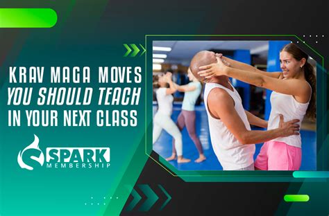 Krav Maga Moves You Should Teach In Your Next Class Spark Membership