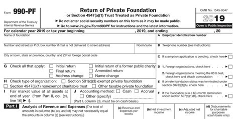 990 Pf Fillable Form Printable Forms Free Online