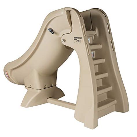 Sr Smith 660 209 5810 Slideaway Removable In Ground Pool Slide Taupe