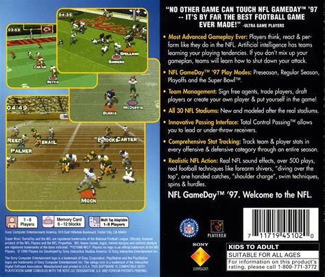 Nfl Gameday 97 Images Launchbox Games Database