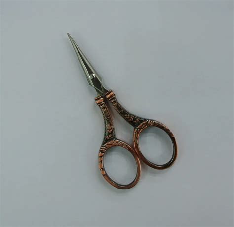 Antique Scissors European Style Golden Plated Jd 102 Stainless Steel