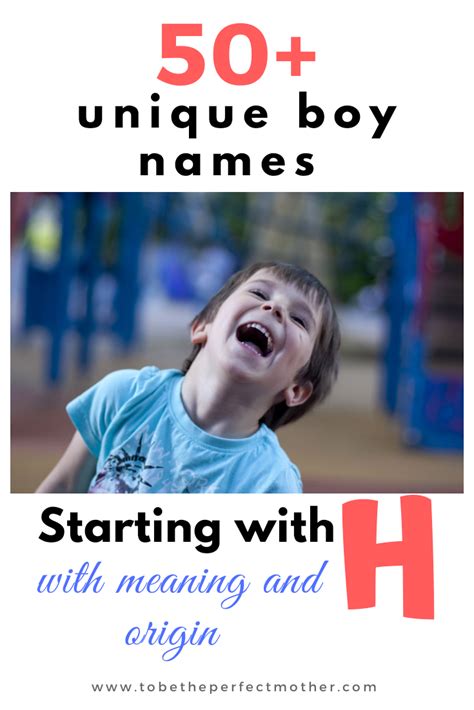 Unique H Baby Names