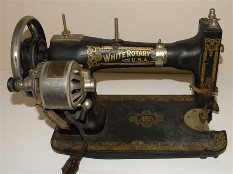 White Rotary Sewing Machine Serial Number Breakclever